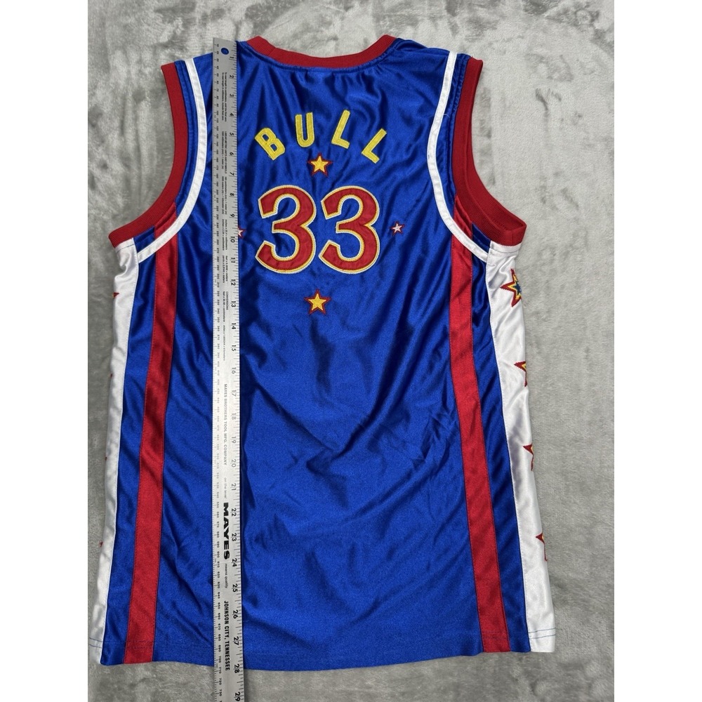 Harlem Globetrotters Youth Large Jersey & Medium Shorts Set Basketball 33 Bull - Picture 8 of 16